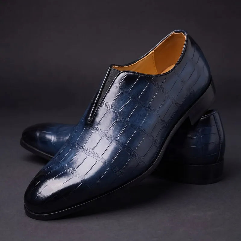 Stefano Genuine Leather Loafers