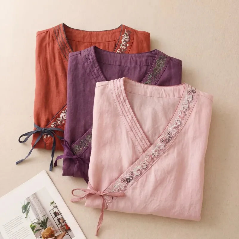 Aurora Cotton Blouse