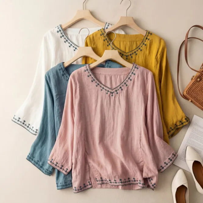 Soft Linen Blouse
