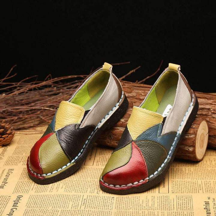 Calista Patchwork Loafers